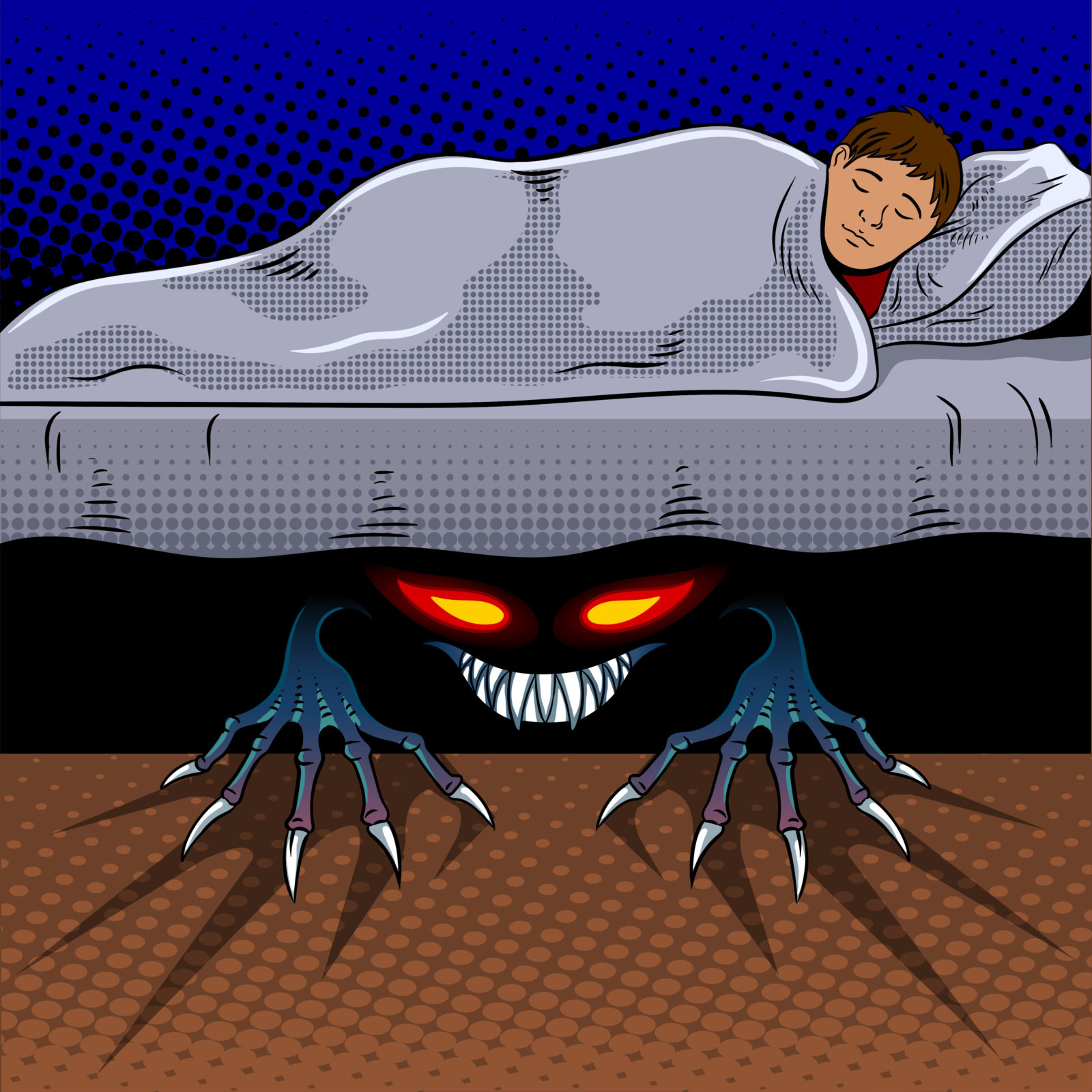 Monster under the bed дорама. Чудовище из под кровати.